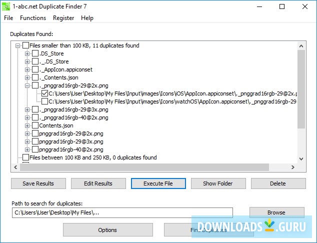 Checking Scan Results