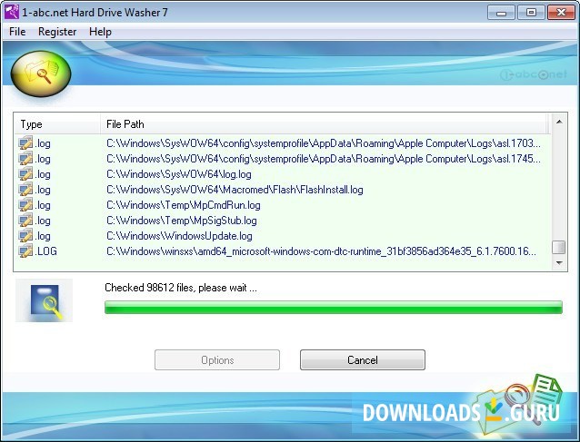 1-abc.net Hard Drive Washer
