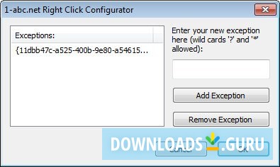 1-abc.net Right Click Configurator