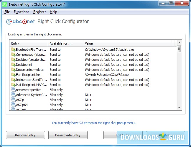 1-abc.net Right Click Configurator