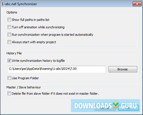 1-abc.net Synchronizer