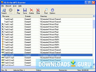10-Strike MP3-Scanner