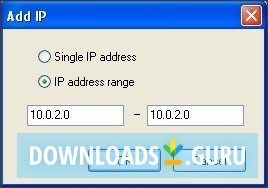 IP Address Scanning Method