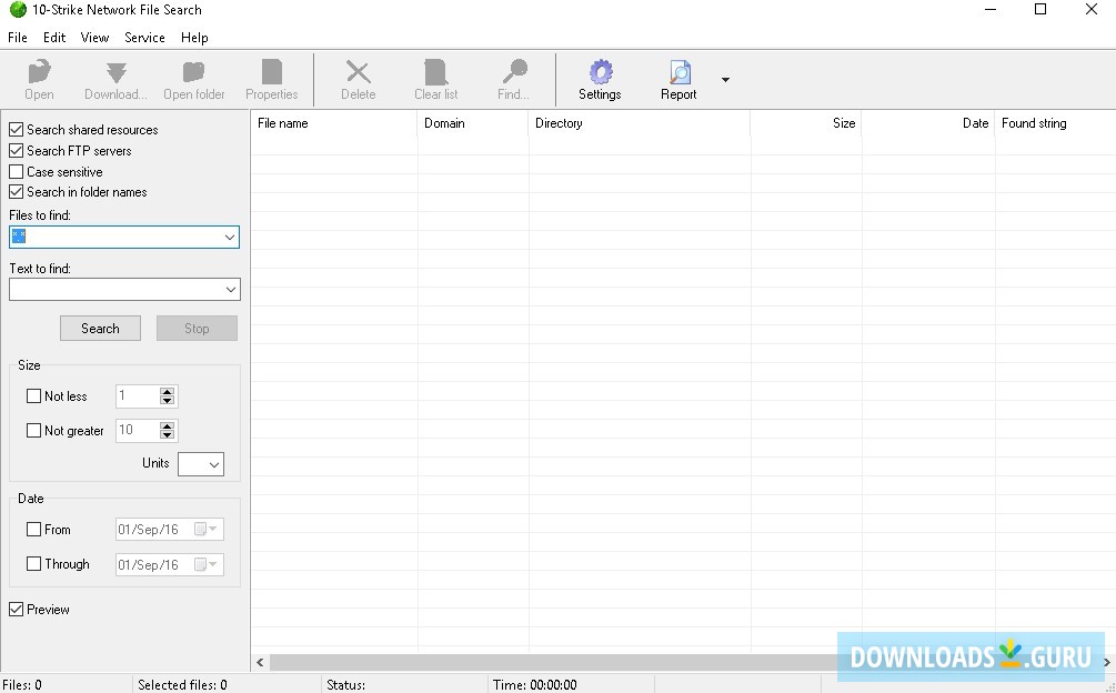 10-Strike Network File Search