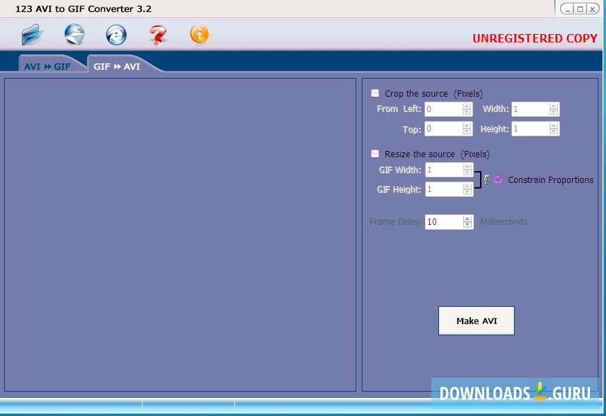 123 AVI to GIF Converter