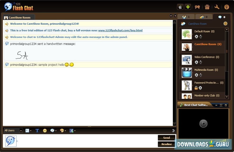 123 flash chat roleplay