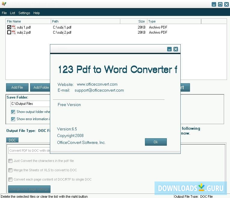 123 Pdf to Word Converter for Doc Free