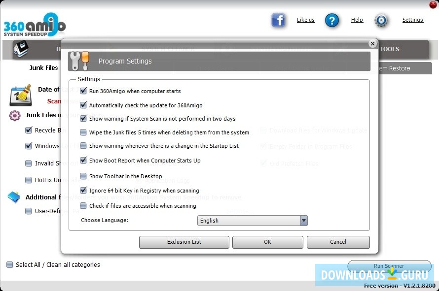 360Amigo System Speedup