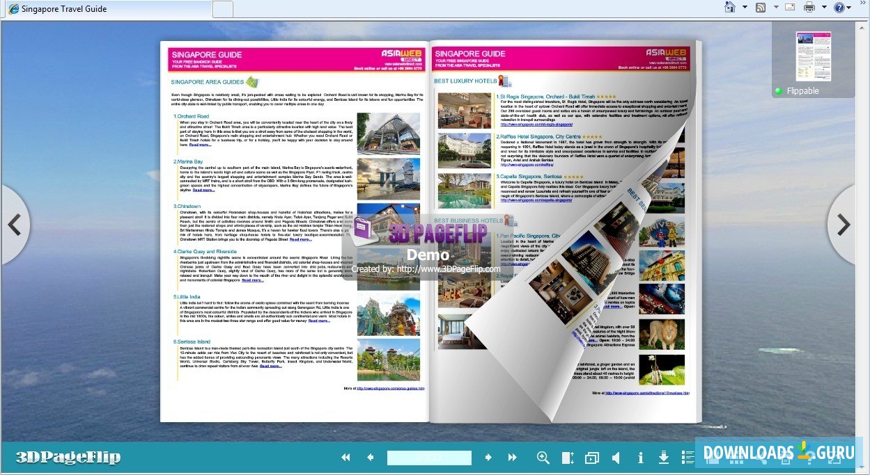 3D PageFlip Standard