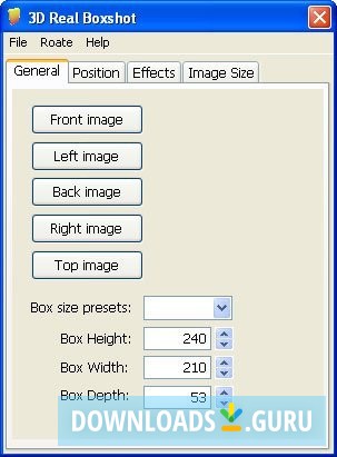 3DRealBoxshot - General