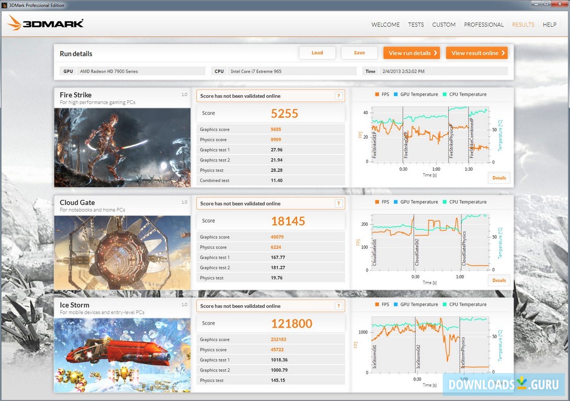 3DMark Professional Edition