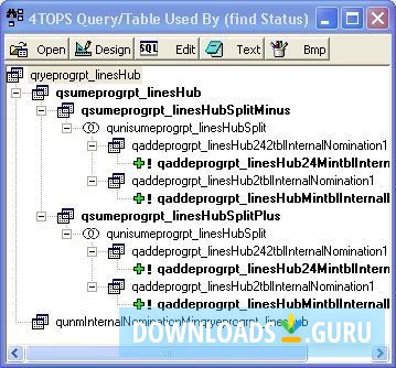 4TOPS Query Tree Editor