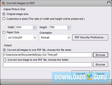 Convert to PDF
