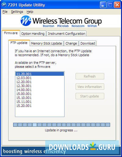 7201 Update Utility
