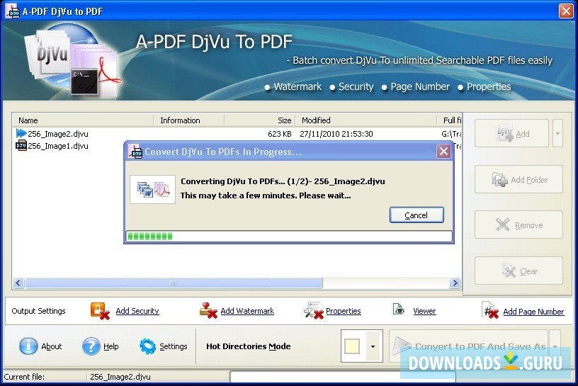 A-PDF DjVu to PDF