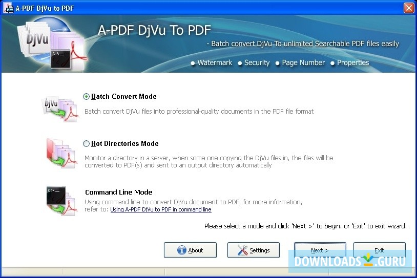 Main Interface