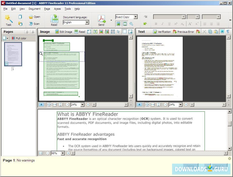 ABBYY FineReader 16.0.14.7295 download the new version for windows