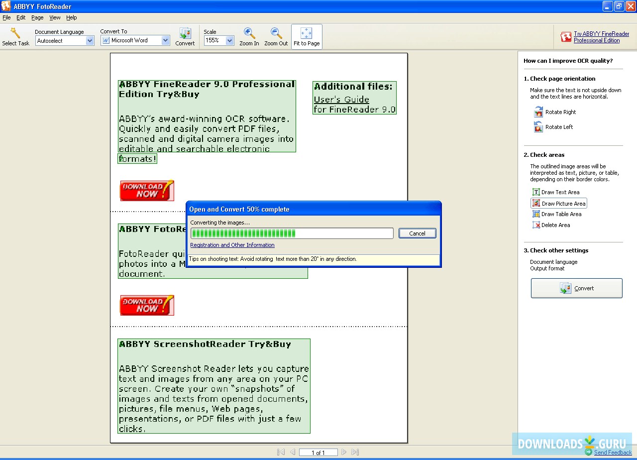 "Reading" A TIFF Image