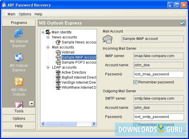 ABF Password Recovery