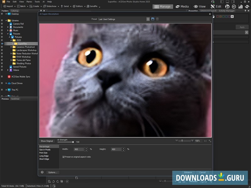 ACDSee Photo Studio Home