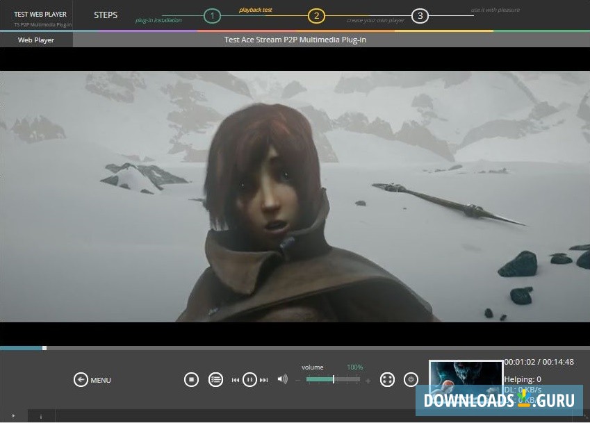 Testing the interface after installing