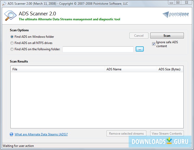 ADS Scanner