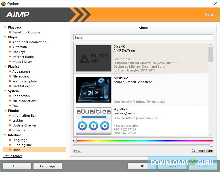download the new version for android AIMP 5.11.2436