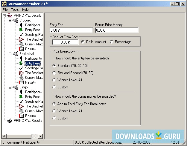 ALJ Tournament Maker