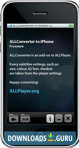 ALLConverter to iPhone