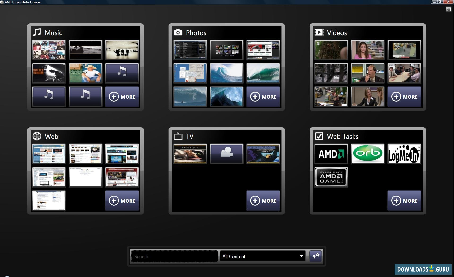 AMD Fusion Media Explorer
