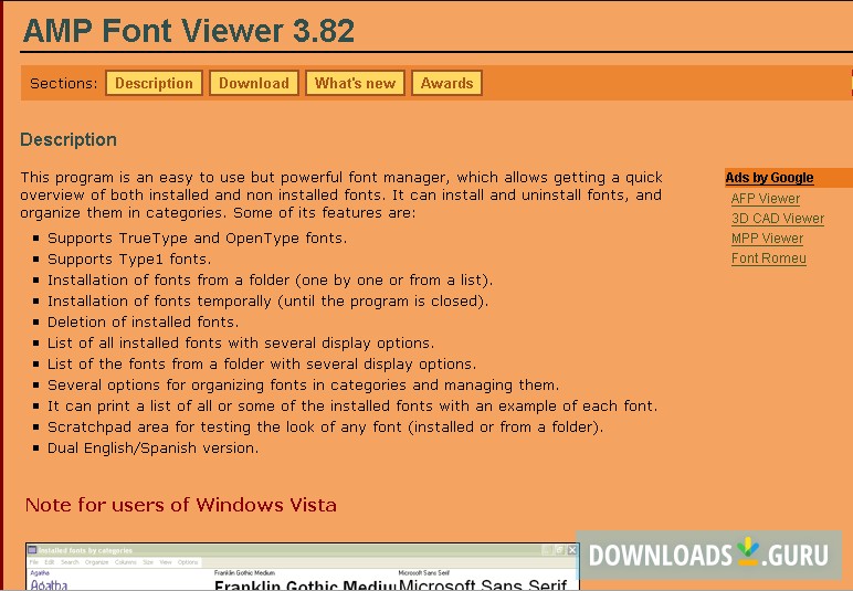 font files previewer software