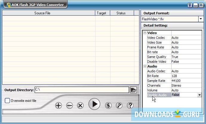 AOK Flash 3GP Video Converter