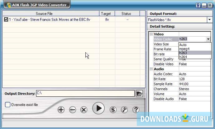 AOK Flash 3GP Video Converter