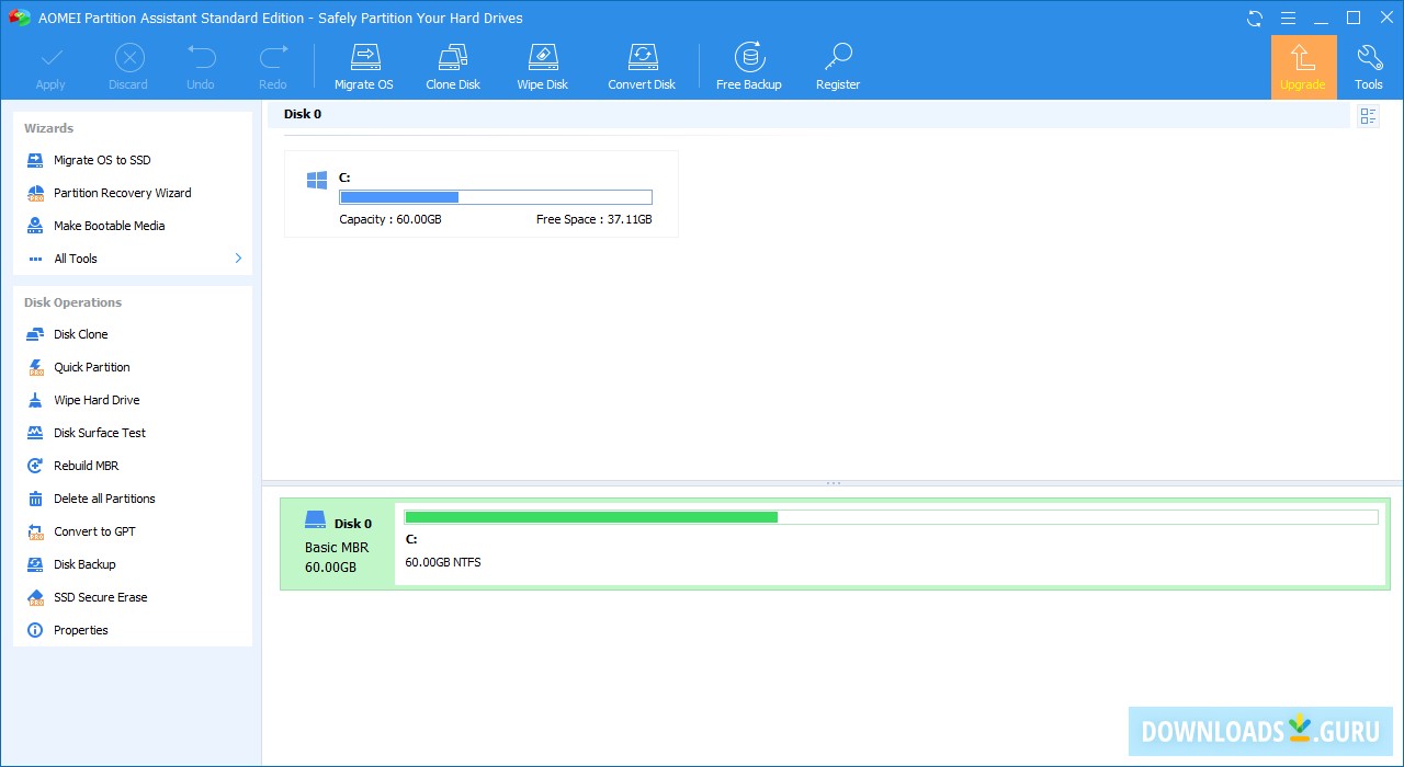AOMEI Partition Assistant Standard Edition