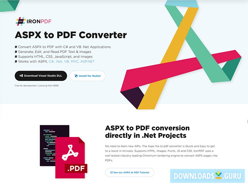 ASPX to PDF Converter