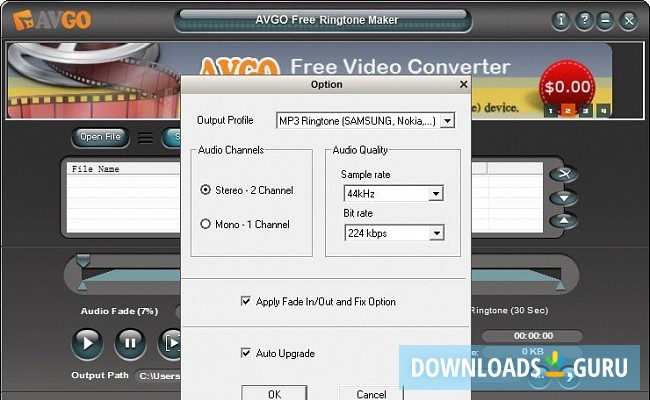 AVGO Free Ringtone Maker