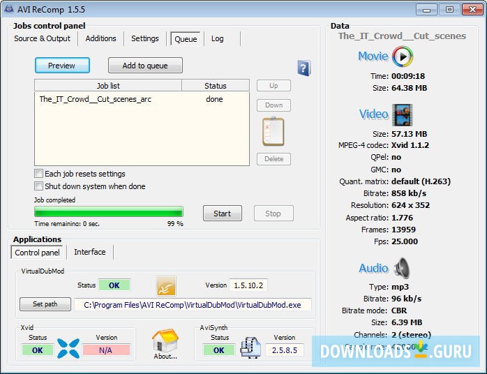 Queue Window