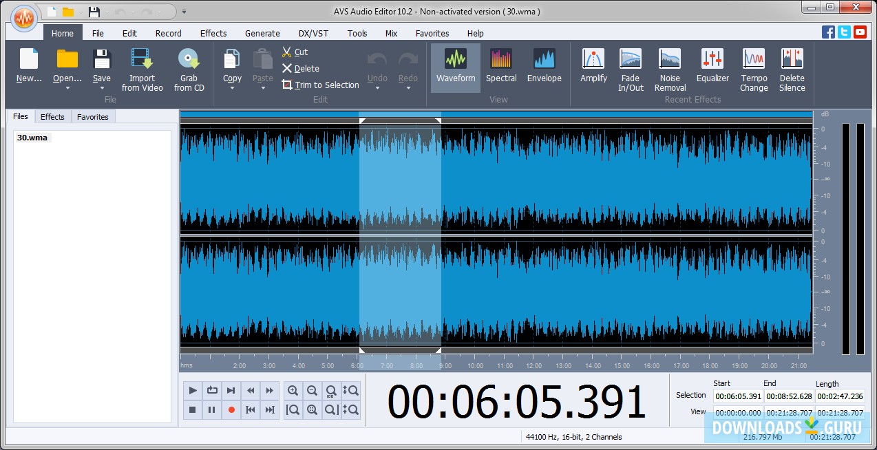 AVS Audio Editor