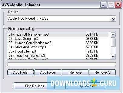 AVS Mobile Uploader
