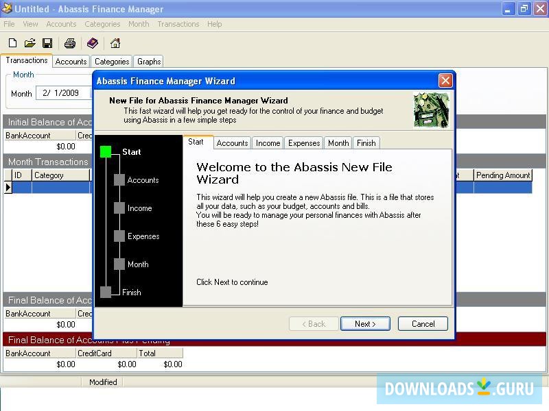 Abassis Finance Manager