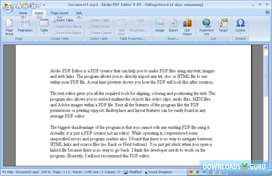Abdio PDF Editor