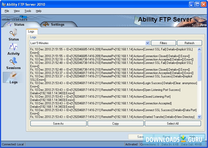 Ability FTP Server