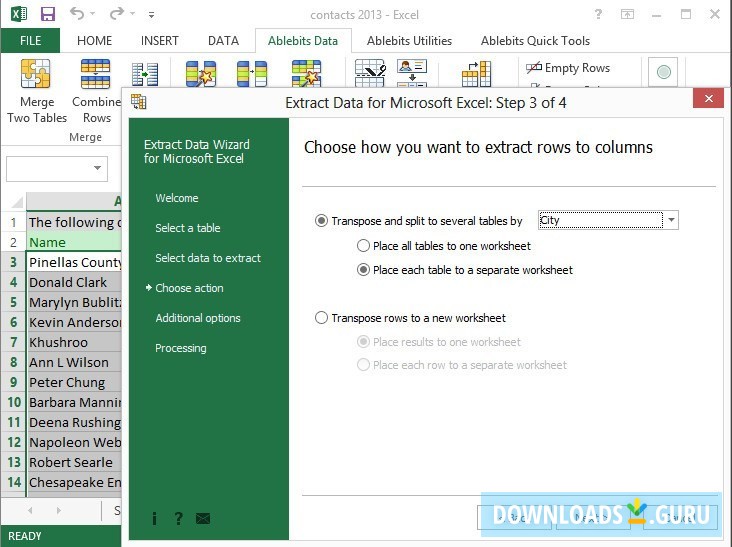 AbleBits.com Extract Data for Microsoft Excel