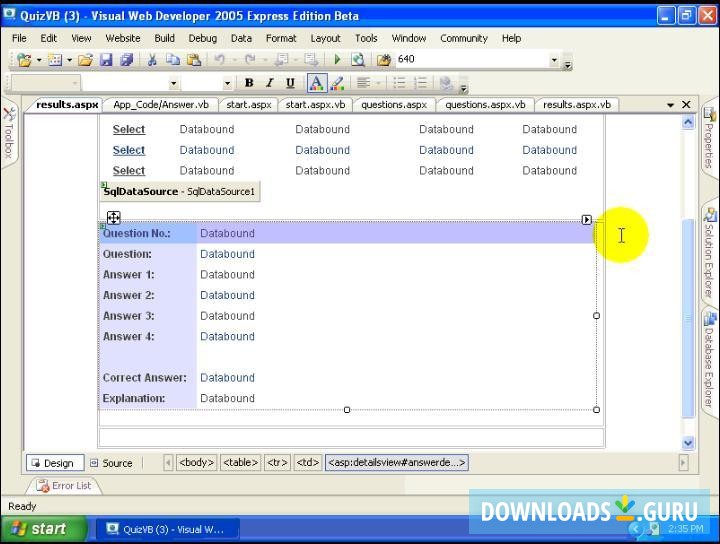 Absolute Beginner's Series VWD VB Lesson 12