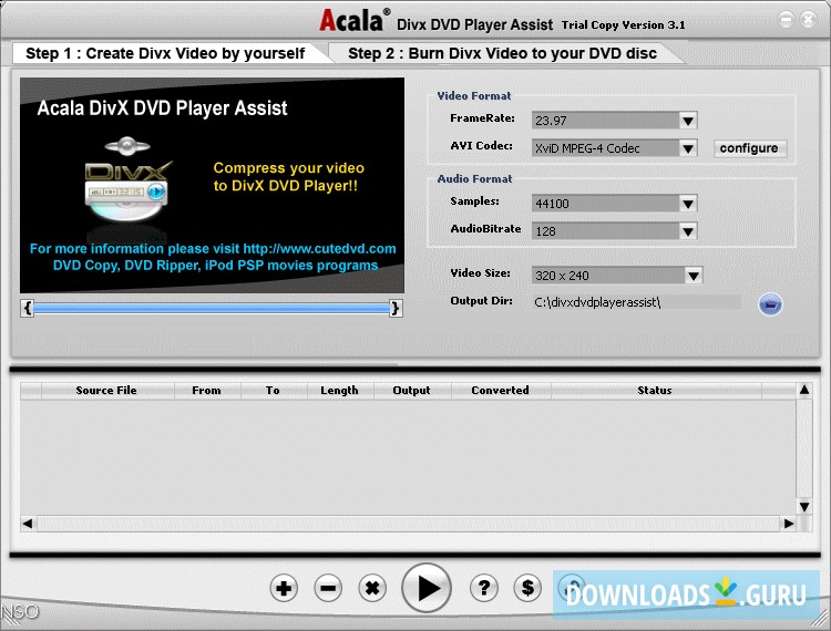 download divx dvd