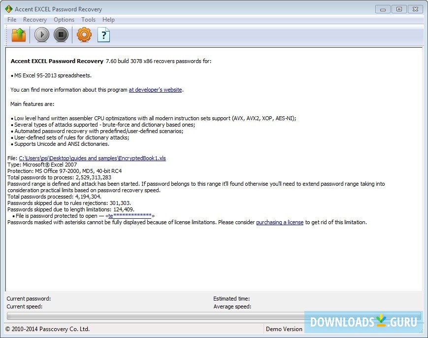 Finished Recovery Process
