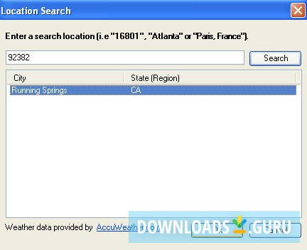 AccuWeather.com Toolbar for Internet Explorer Users