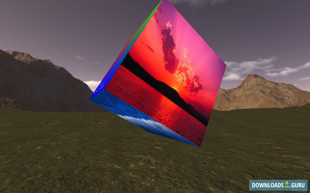 Acez 3D Pic Cube Screen Saver