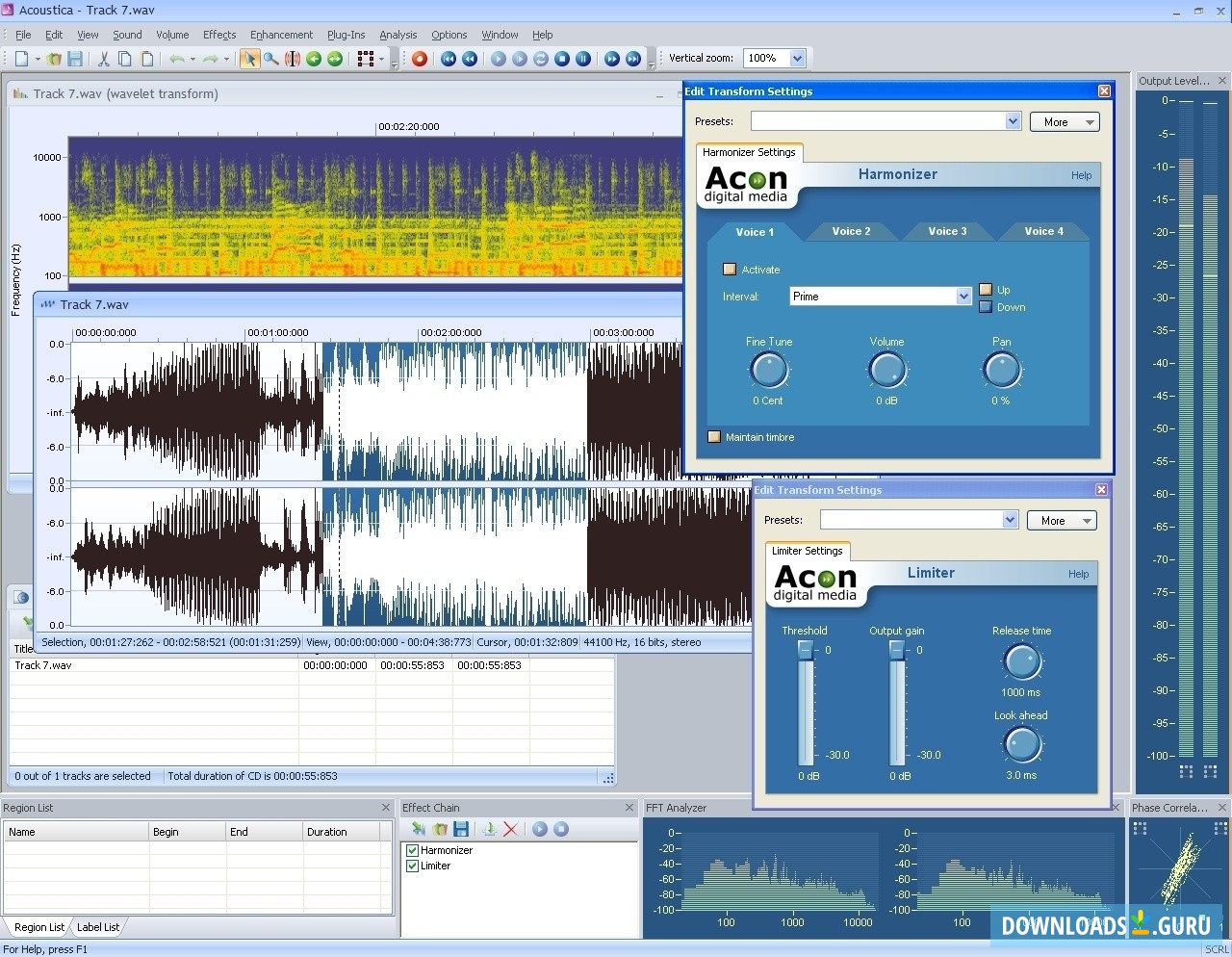 Бит звук. Acon Digital Acoustica. Трек в WAV формате. Acoustica возможности. Acoustica Standard Edition Mixing.