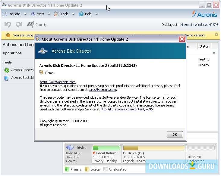 Acronis Disk Director Suite